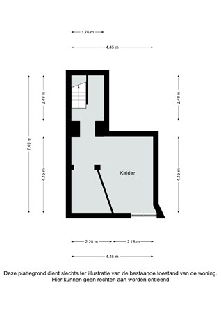 Plattegrond - Akerstraat 84B, 6411 HC Heerlen - Akerstraat 84B Heerlen - Kelder 2D.jpg